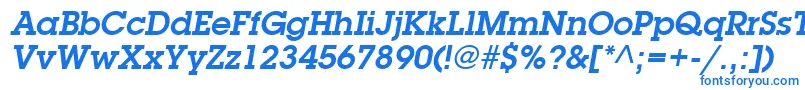 ItcLubalinGraphLtDemioblique Font – Blue Fonts