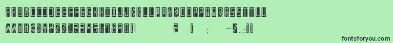 More about BetaBlock Font BetaBlock Font – Black Fonts on Green Background