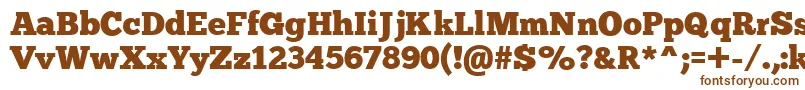 Chunkfiveex Font – Brown Fonts