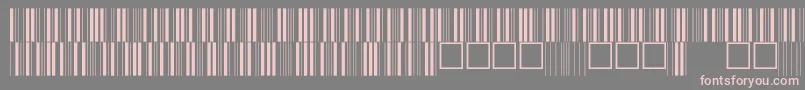 V100004 Font – Pink Fonts on Gray Background