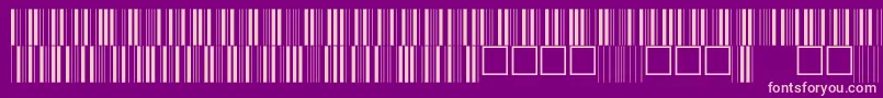 フォントV100004 – 紫の背景にピンクのフォント