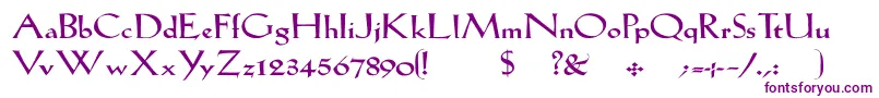 Lilhvywd Font – Purple Fonts