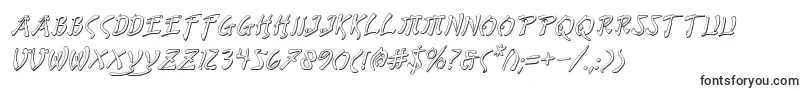 BushidoShadowItalic-fontti – Alkavat B:lla olevat fontit