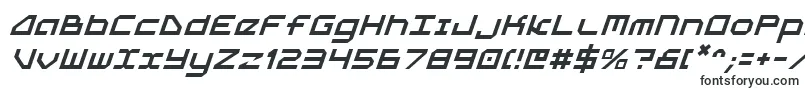 Шрифт 5thagenti – блочные шрифты