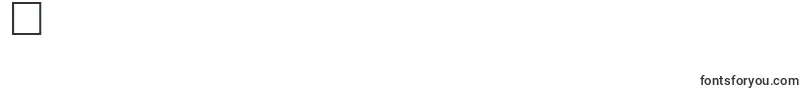 フォントHale – フォント数字6