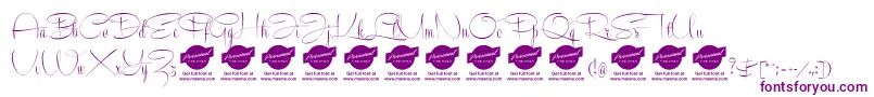 RecordascriptPersonalUseOnly Font – Purple Fonts