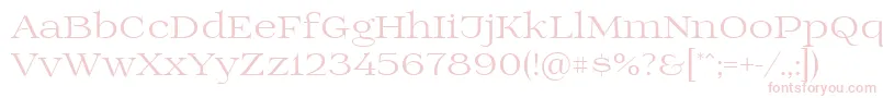 Prida01 Font – Pink Fonts on White Background