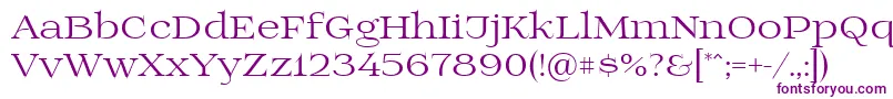 Prida01 Font – Purple Fonts on White Background