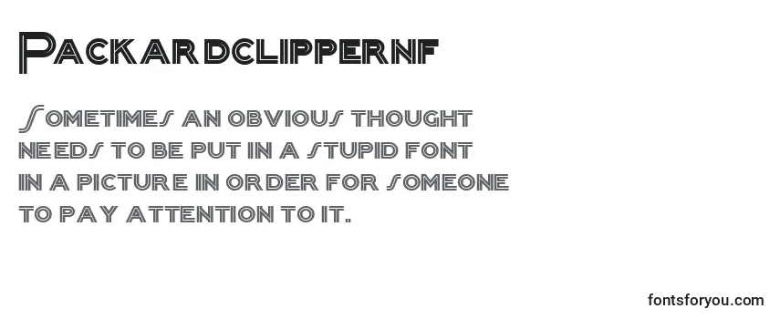 Packardclippernf (109564)-fontti