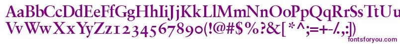 GaramondrepriseossskBold Font – Purple Fonts