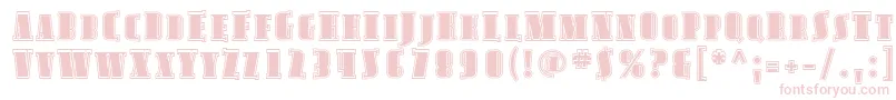 AvondaleScInline Font – Pink Fonts