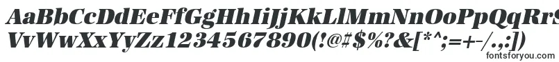 Шрифт UrwantiquatultbolnarOblique – толстые шрифты