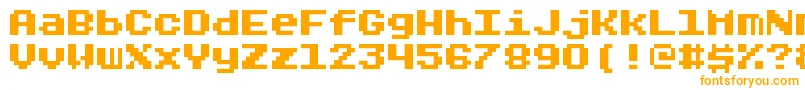 Шрифт Rygarde – оранжевые шрифты