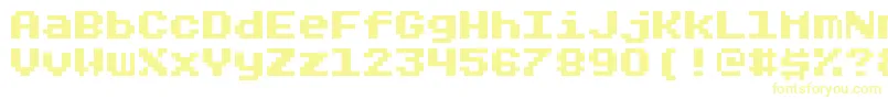 Шрифт Rygarde – жёлтые шрифты