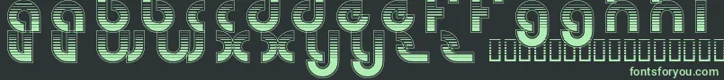 RetroGamer Font – Green Fonts on Black Background