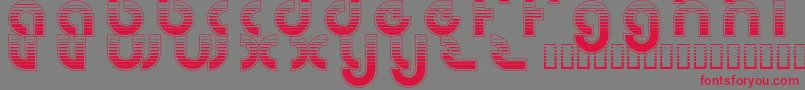 RetroGamer Font – Red Fonts on Gray Background