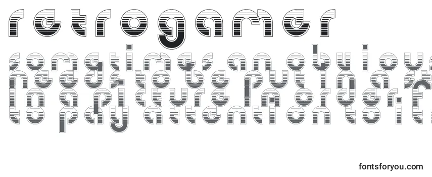 Обзор шрифта RetroGamer