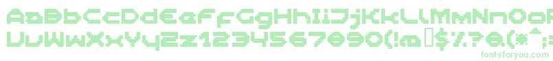 Superboy-Schriftart – Grüne Schriften