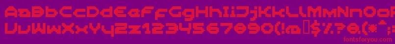 More about Superboy Font Superboy Font – Red Fonts on Purple Background
