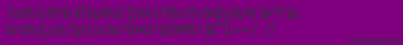 Ww2BlackltraltHplhs Font – Black Fonts on Purple Background