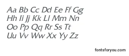 FritzquadrataItalic Font