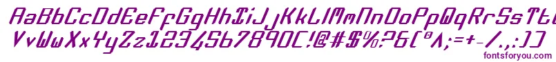 Zeev2i Font – Purple Fonts on White Background