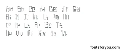 Review of the AntimonyBlue Font