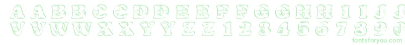 KrHeartfilled Font – Green Fonts