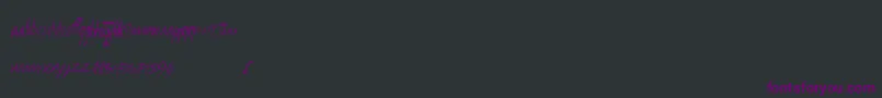 Fourstars Font – Purple Fonts on Black Background
