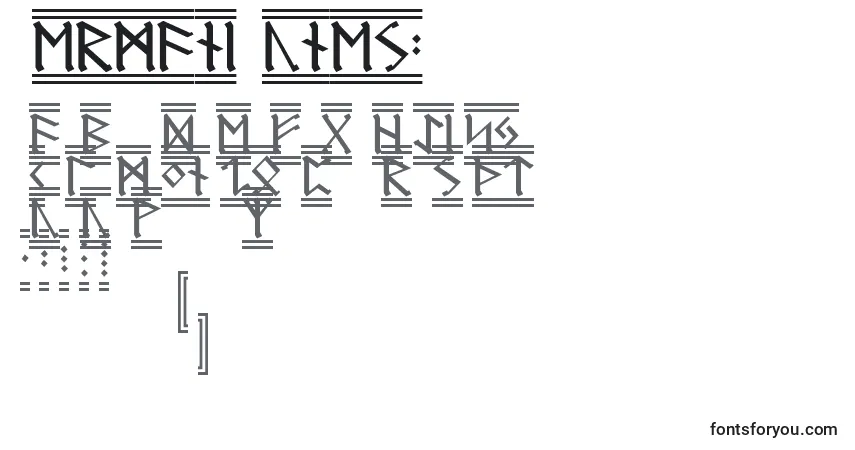 Czcionka GermanicRunes2 – alfabet, cyfry, specjalne znaki