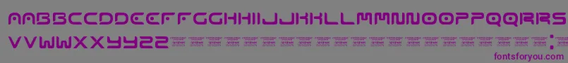 Emophonic Font – Purple Fonts on Gray Background