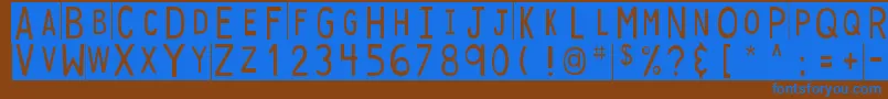Más sobre la fuente DjbStickyTapeLabelsStrips fuente DjbStickyTapeLabelsStrips – Fuentes Azules Sobre Fondo Marrón