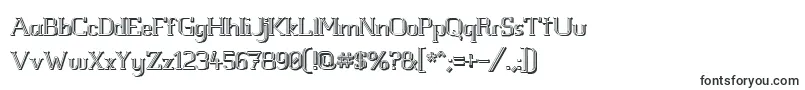 Whitelinefeverlight3D100 Font – Fonts for Autocad