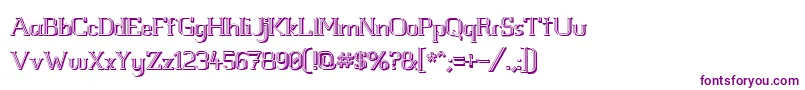 Whitelinefeverlight3D100 Font – Purple Fonts