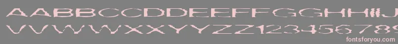 More about Gargantua Font Gargantua Font – Pink Fonts on Gray Background