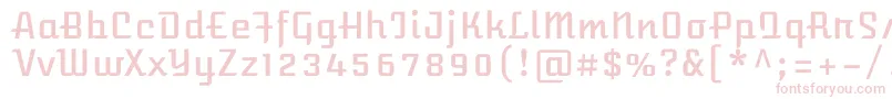 AtomicageRegular Font – Pink Fonts on White Background