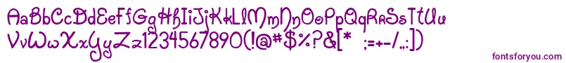JiStarfish Font – Purple Fonts