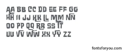 Review of the Wretchedremainsbb Font