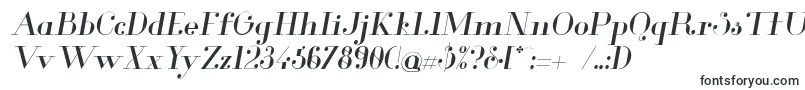 GlamorItalic-Schriftart – Yandex-Schriften
