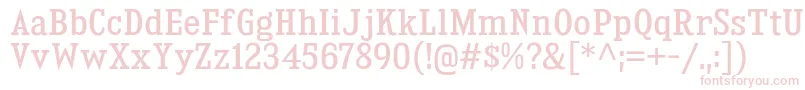 KingsbridgeScRg-Schriftart – Rosa Schriften