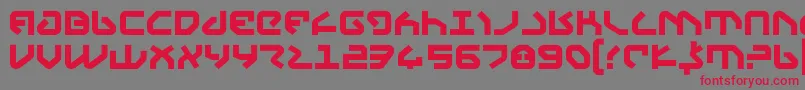 Подробнее о шрифте Yahren7 Шрифт Yahren7 – красные шрифты на сером фоне