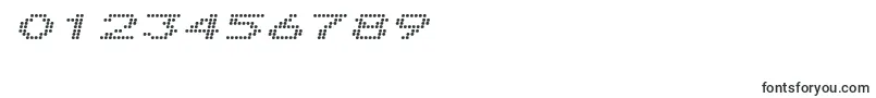 TelidonExBoldItalic Font – Fonts for Numbers and Digits