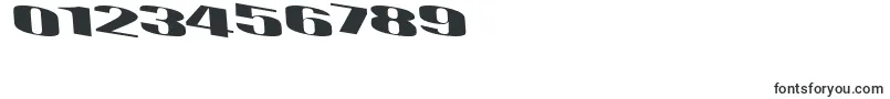 RetsynDilated Font – Fonts for Numbers and Digits