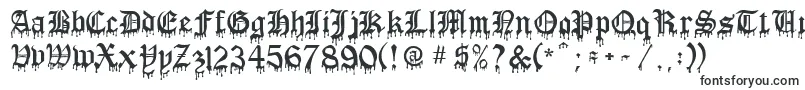 Bloodrac Font – Dirty Fonts