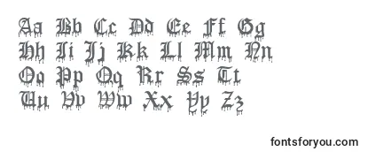 Review of the Bloodrac Font