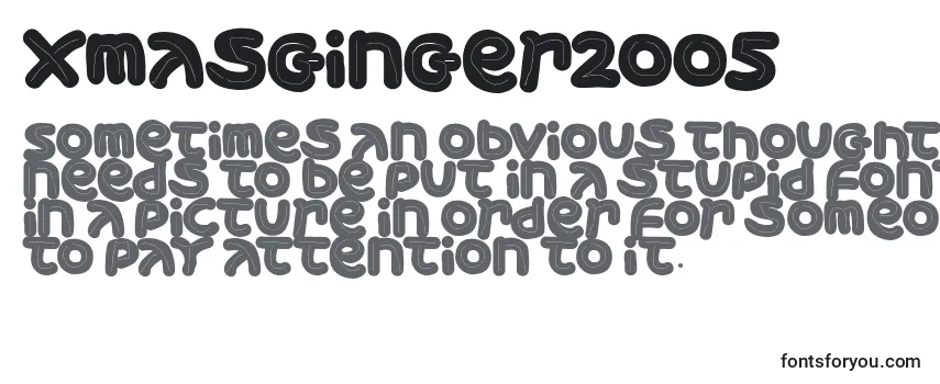 Шрифт Xmasginger2005