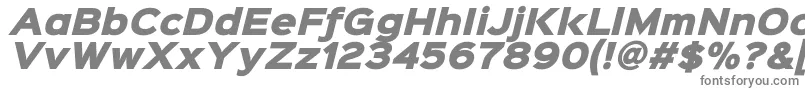 Sinkinsans900xblackitalic-fontti – harmaat fontit