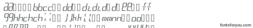 Lisätietoja Led16sgmnt2Italic-fontista Led16sgmnt2Italic-fontti – slovakian fontit