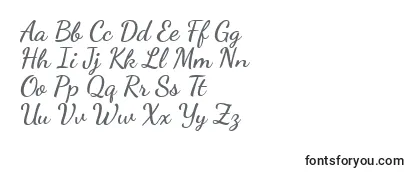 Dancingscript ffy Font