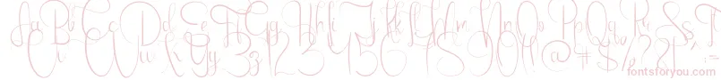 Emanuela Font – Pink Fonts